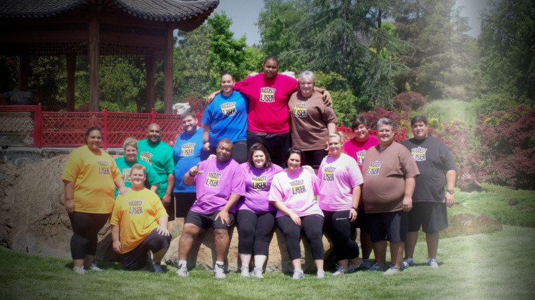 The cast of "The Biggest Loser" as featured in "Fit for TV"