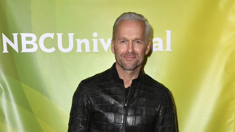 Bob Harper posing at a NBCUniversal event