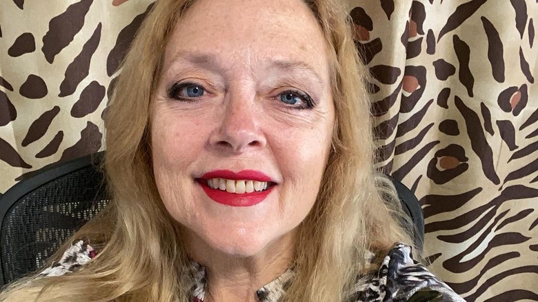 Carole Baskin taking a selfie