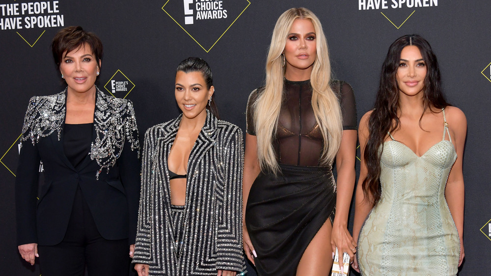 Kardashian family at the People's Choice Awards