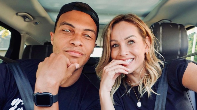 Clare Crawley and Dale Moss in the car