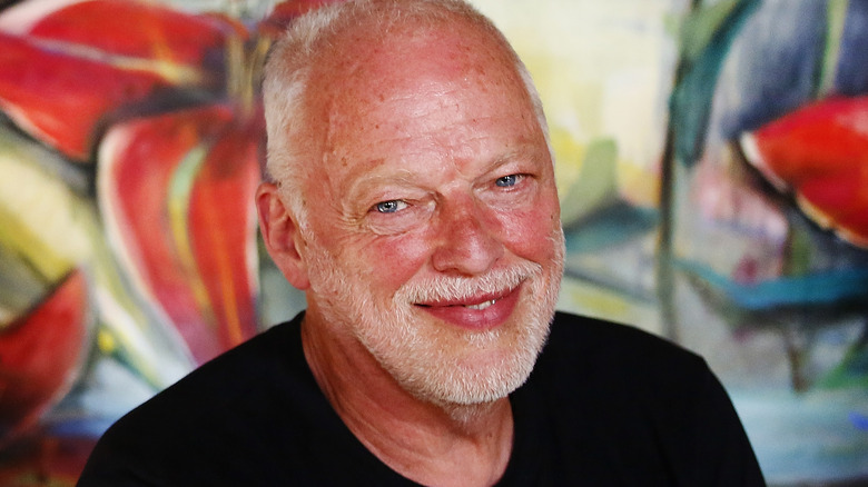 David Gilmour smiling 
