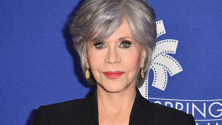 Jane Fonda smiling 