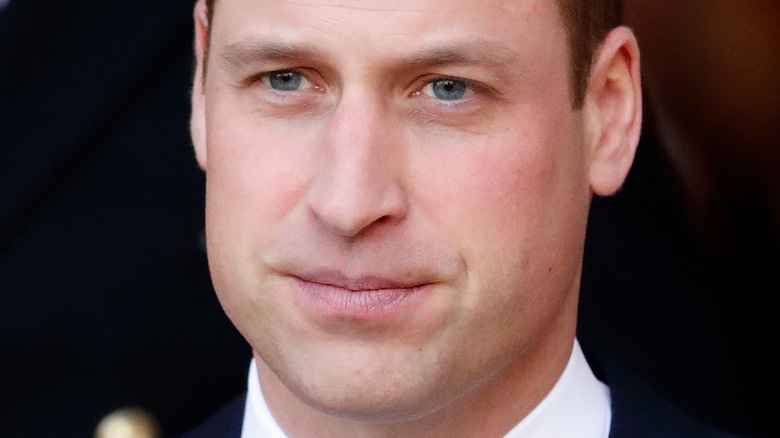 Prince William frowning 