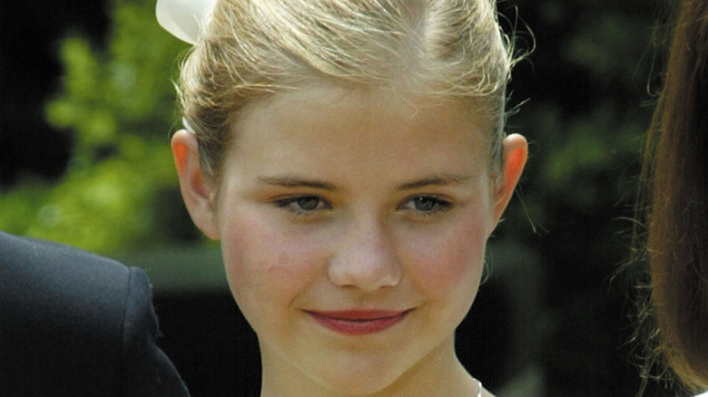 Elizabeth Smart at Rose Garden of the White House