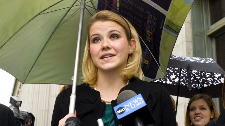 Elizabeth Smart outside federal court in 2010
