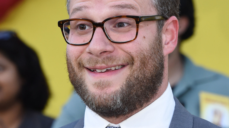 Seth Rogen smiling 