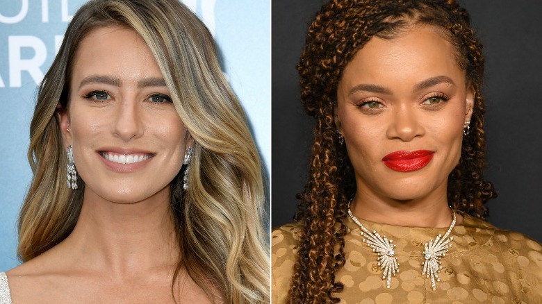 Renee Bargh, Andra Day smiling