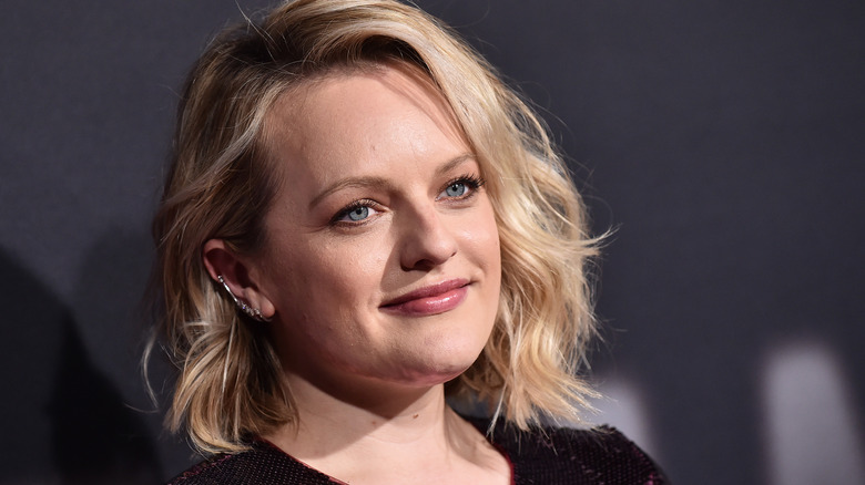 Elisabeth Moss smiling