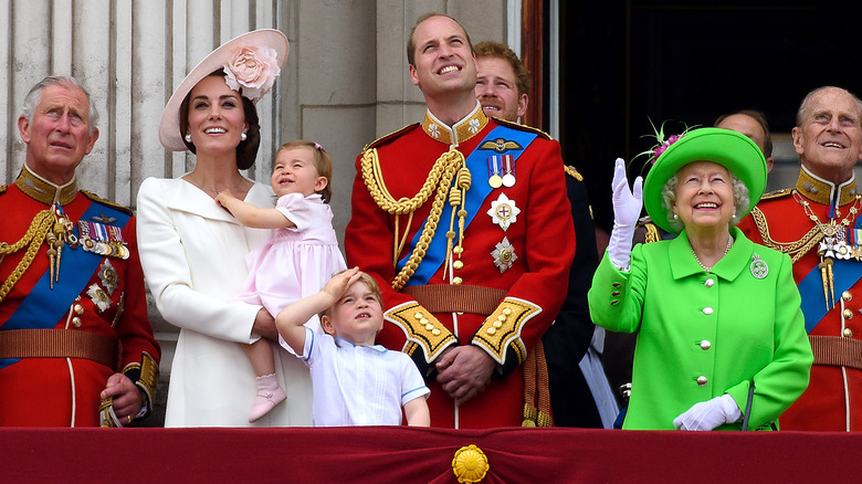 Royal Family at Trooping the Colour