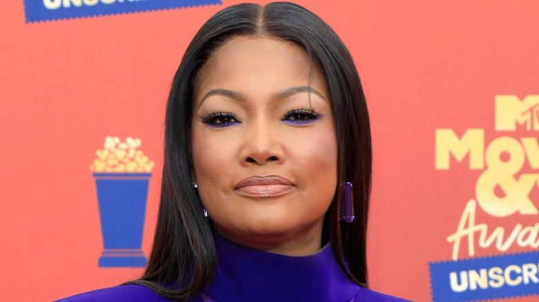 Garcelle Beauvais posing