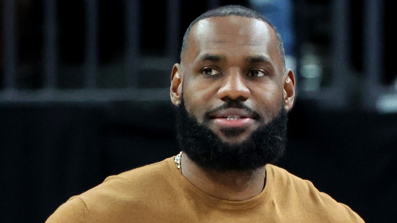 LeBron James with a beard