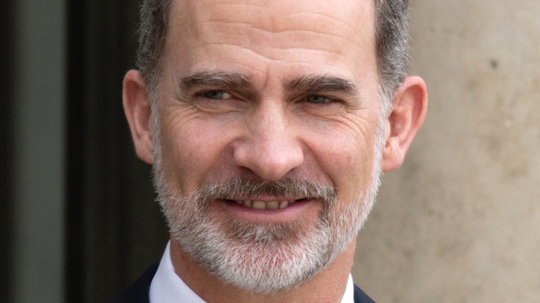 King Felipe VI smiling