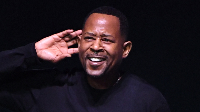 Martin Lawrence performing stand-up