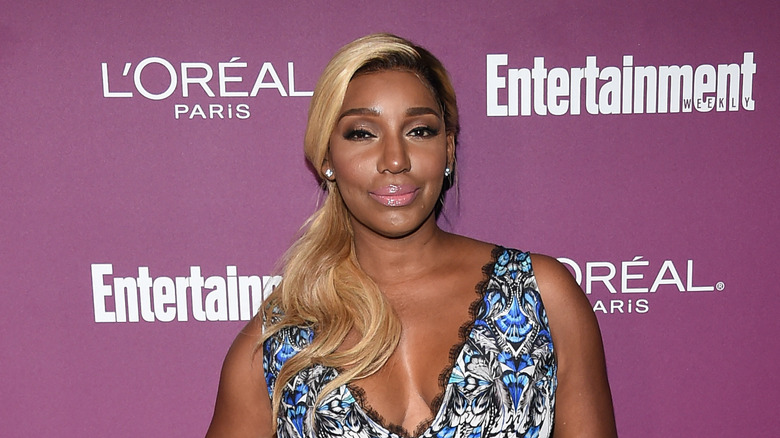 Nene Leakes blue dress