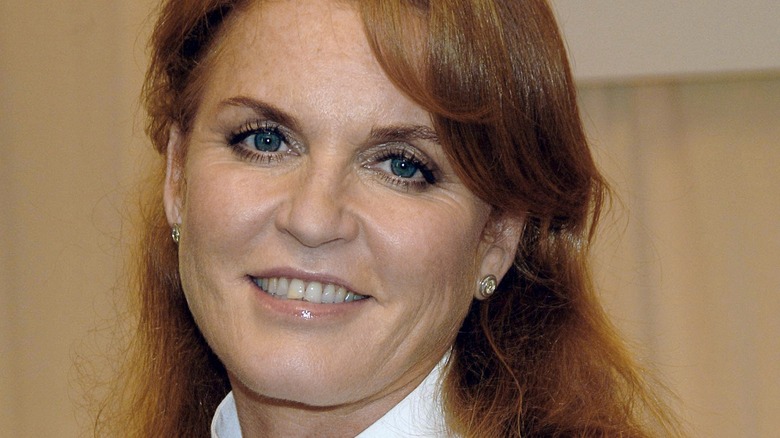 Sarah Ferguson smiling