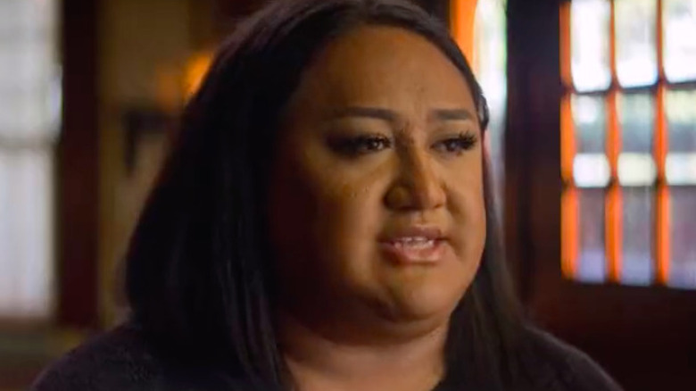 Naya Tuiasosopo being interviewed 