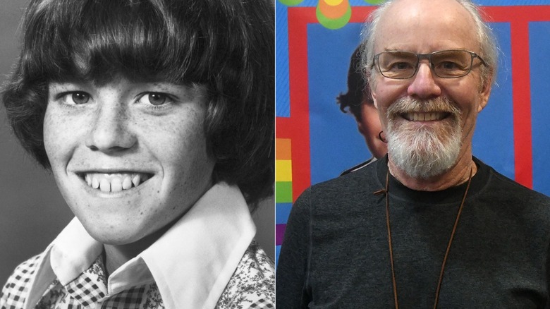 Mike Lookinland circa 1972 and at 2025 Chocolate Expo