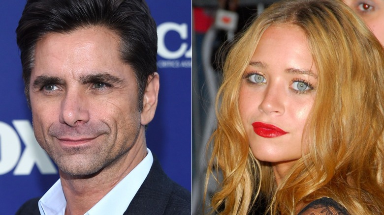 John Stamos and Mary kate Olsen split image