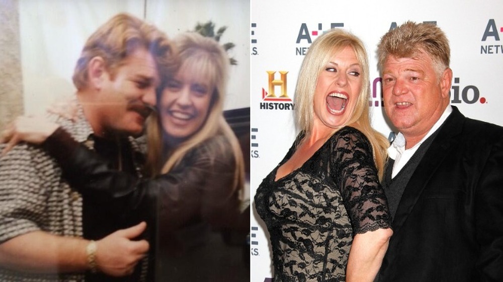 Dan and Laura Dotson before and after split