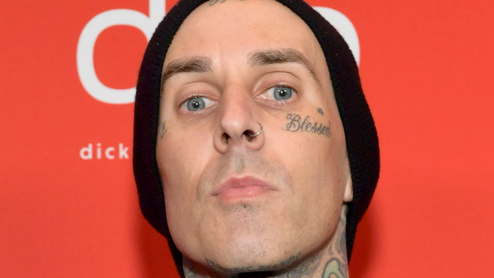 Travis Barker red carpet