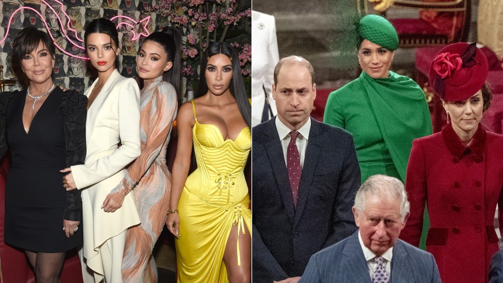 The Kardashians and the royal family