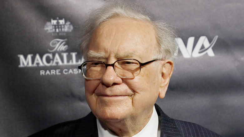 Warren Buffett smiling