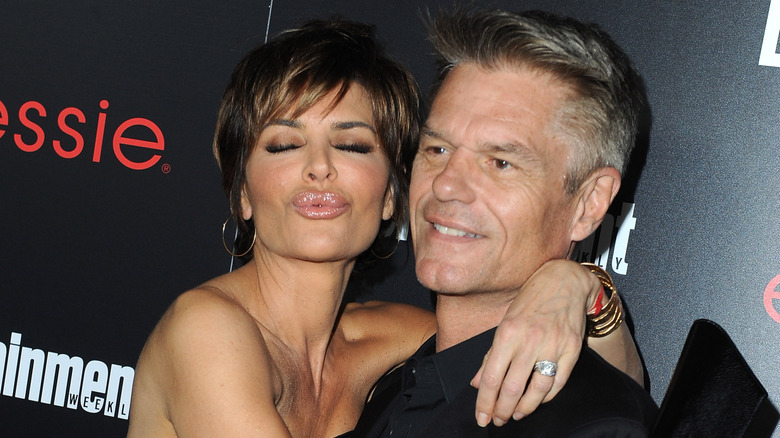 Lisa Rinna and Harry Hamlin