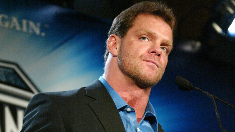 Chris Benoit frowning