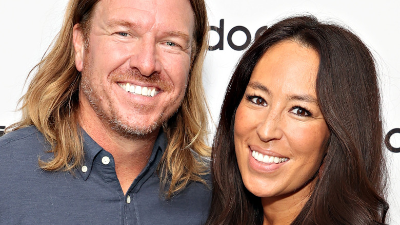 Chip and Joanna Gaines smiling