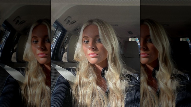 Annabelle Ham in car 