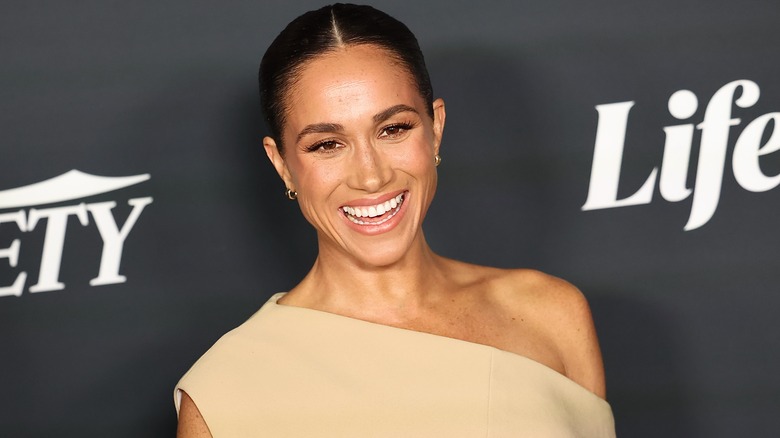 Meghan Markle smiling