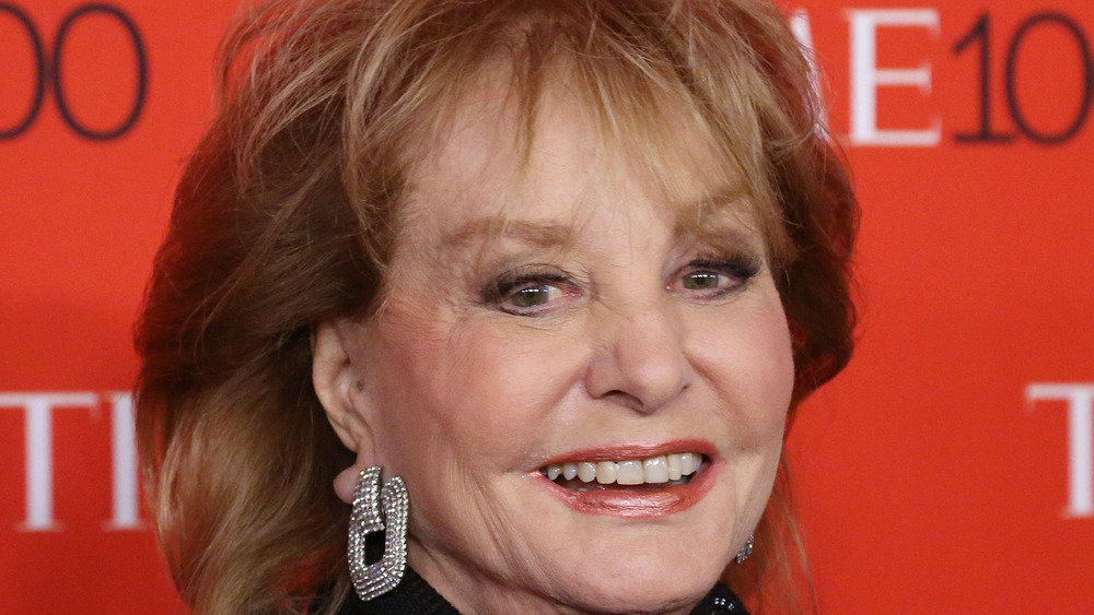 Barbara Walters smiling