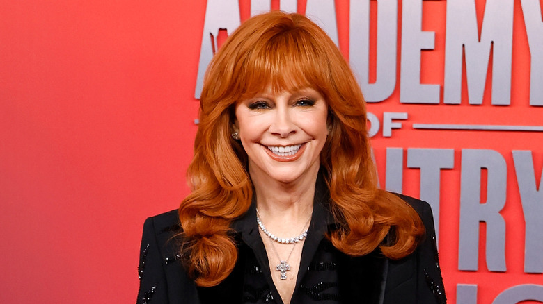 Reba McEntire poses in 2025