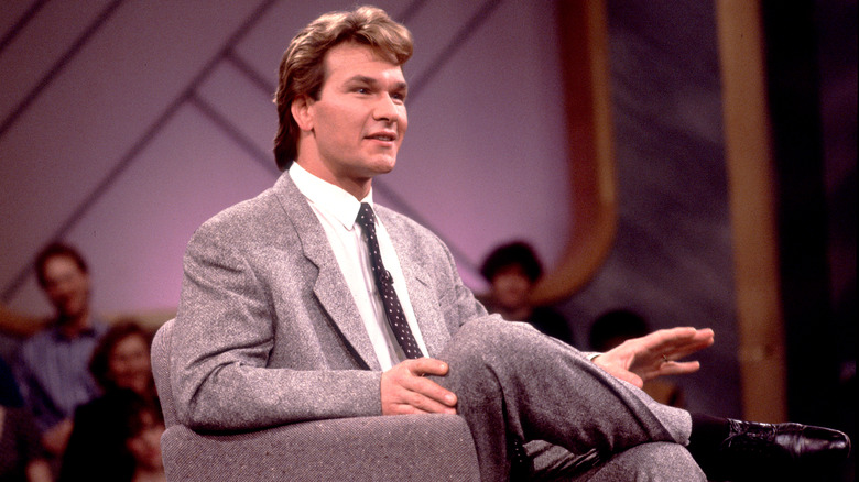 Patrick Swayze in suit
