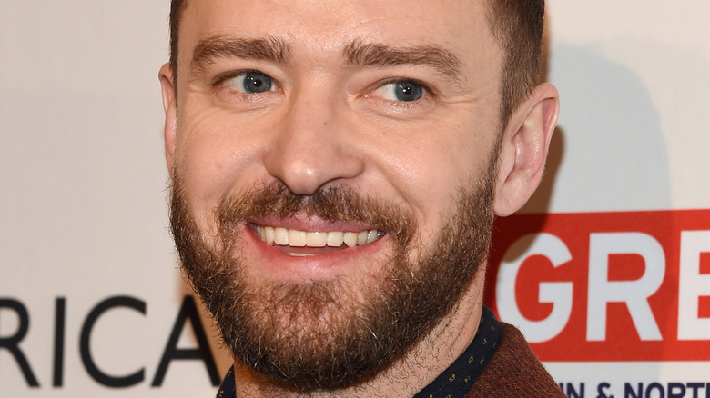 Justin Timberlake smiling