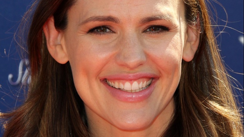 A closeup of Jennifer Garner