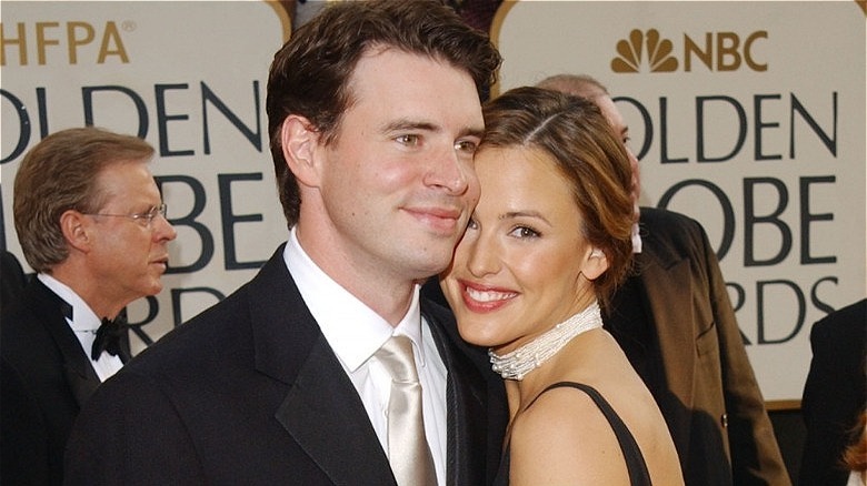 Scott Foley and Jennifer Garner at the Golden Globes