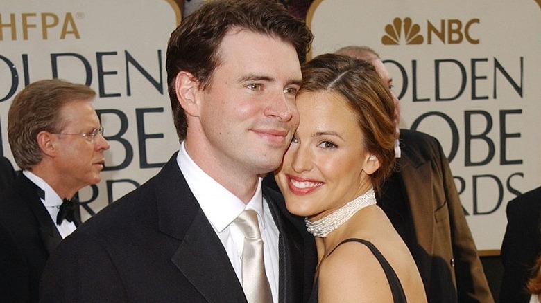 Scott Foley and Jennifer Garner at the Golden Globes