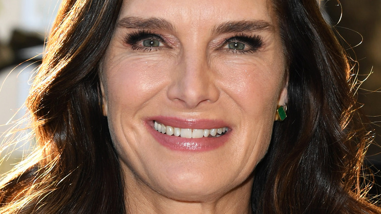 Brooke Shields smiling