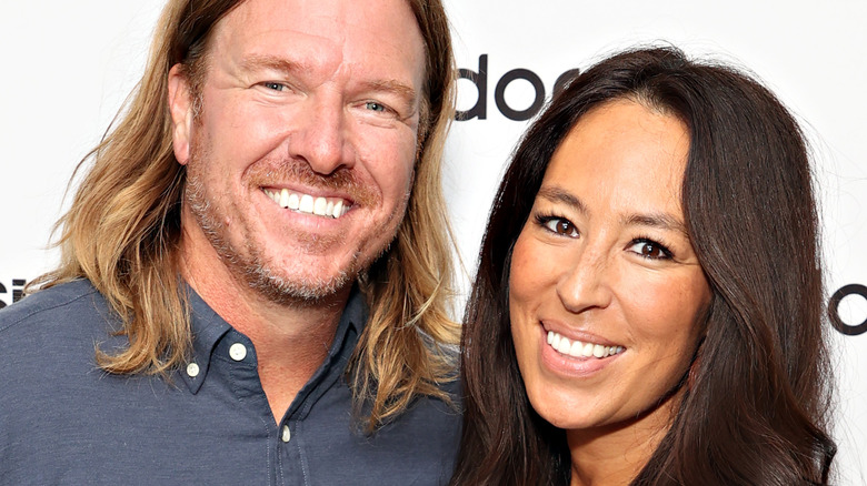 Chip and Joanna Gaines smiling