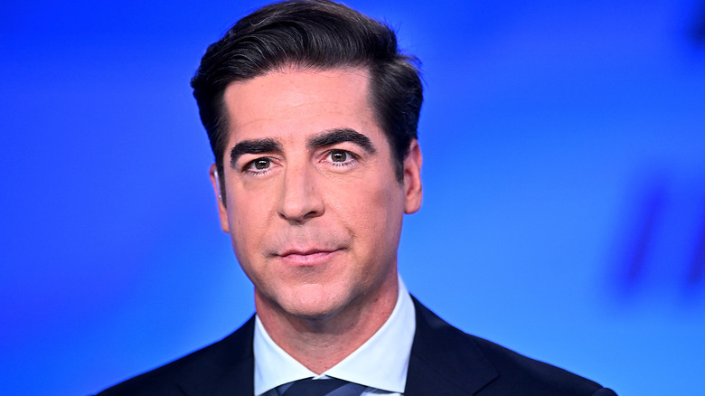 Jesse Watters, smirking