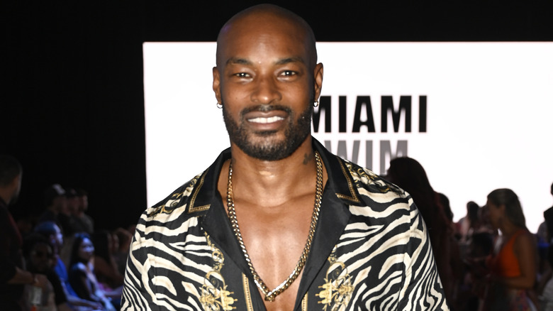 Tyson Beckford posing