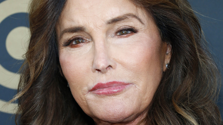 Caitlyn Jenner grimaces