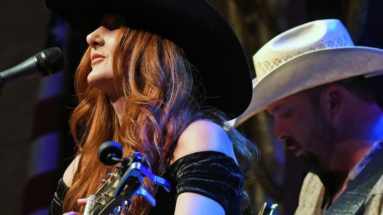 "The Voice" contestant Savanna Chestnut performs onstage