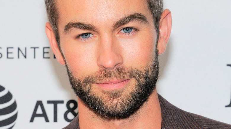 Chace Crawford with serious expression