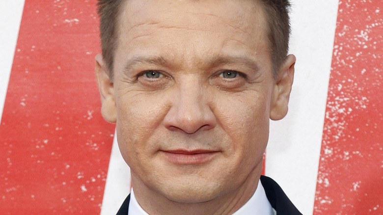 Jeremy Renner posing