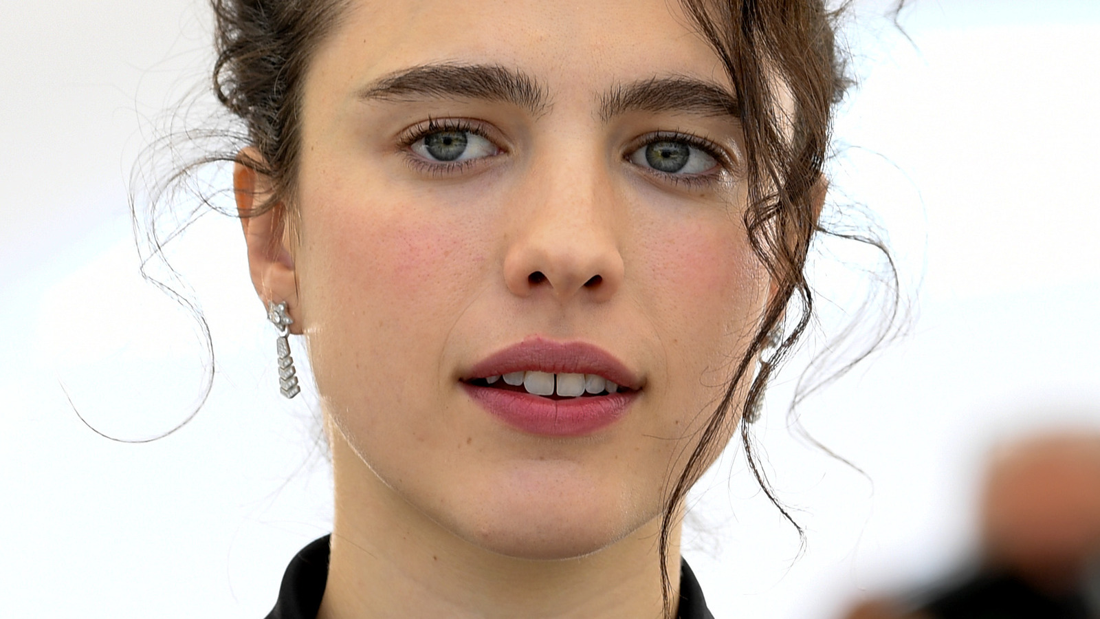 The Cringey Moment Margaret Qualley Had With Brad Pitt