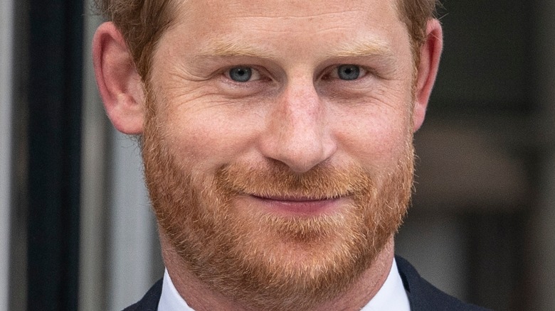 Prince Harry smiling