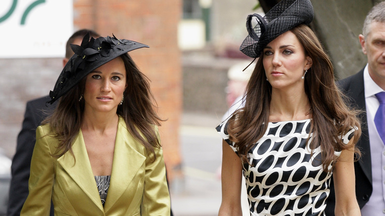Pippa and Kate Middleton